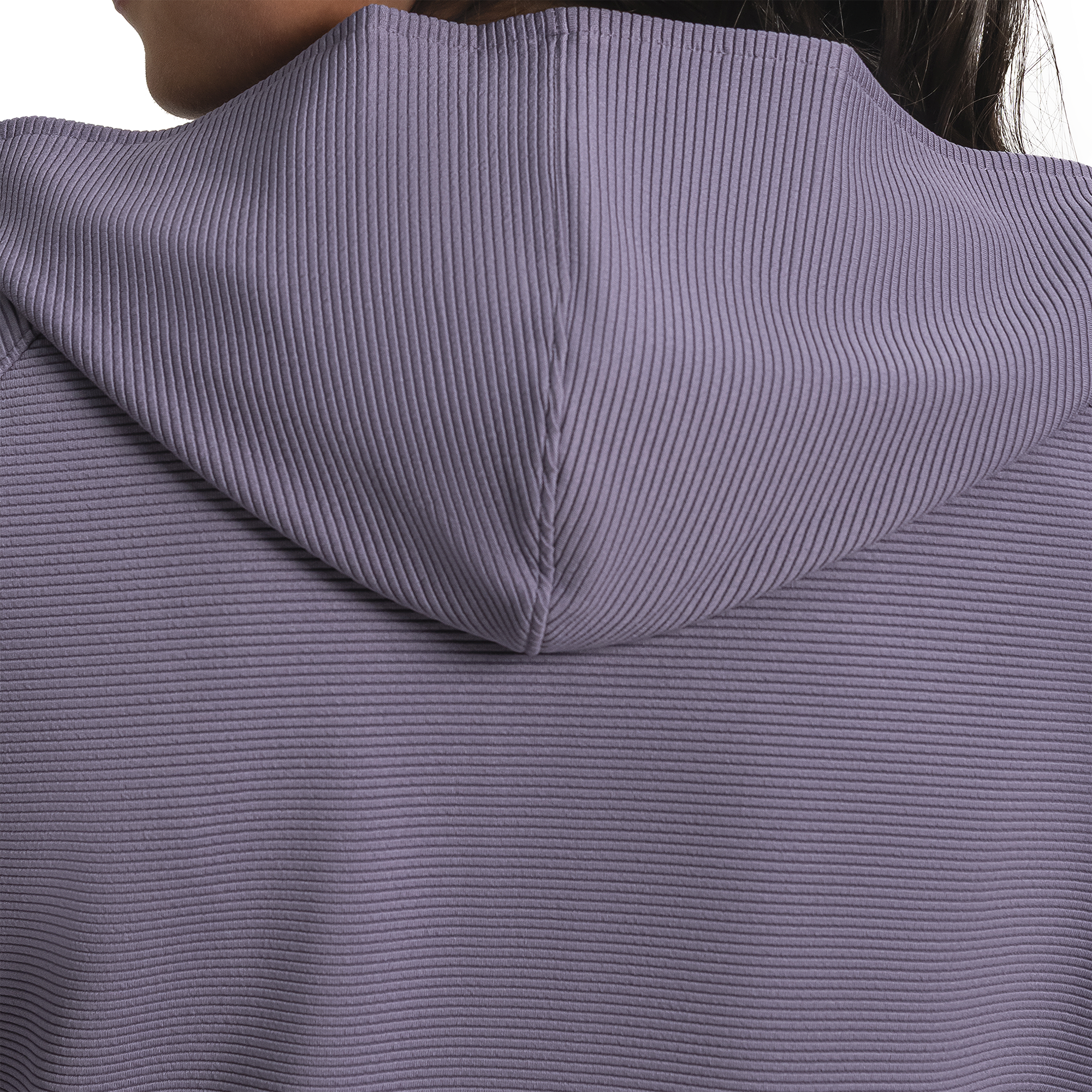 Full-Zip Ottoman Hoodie Women