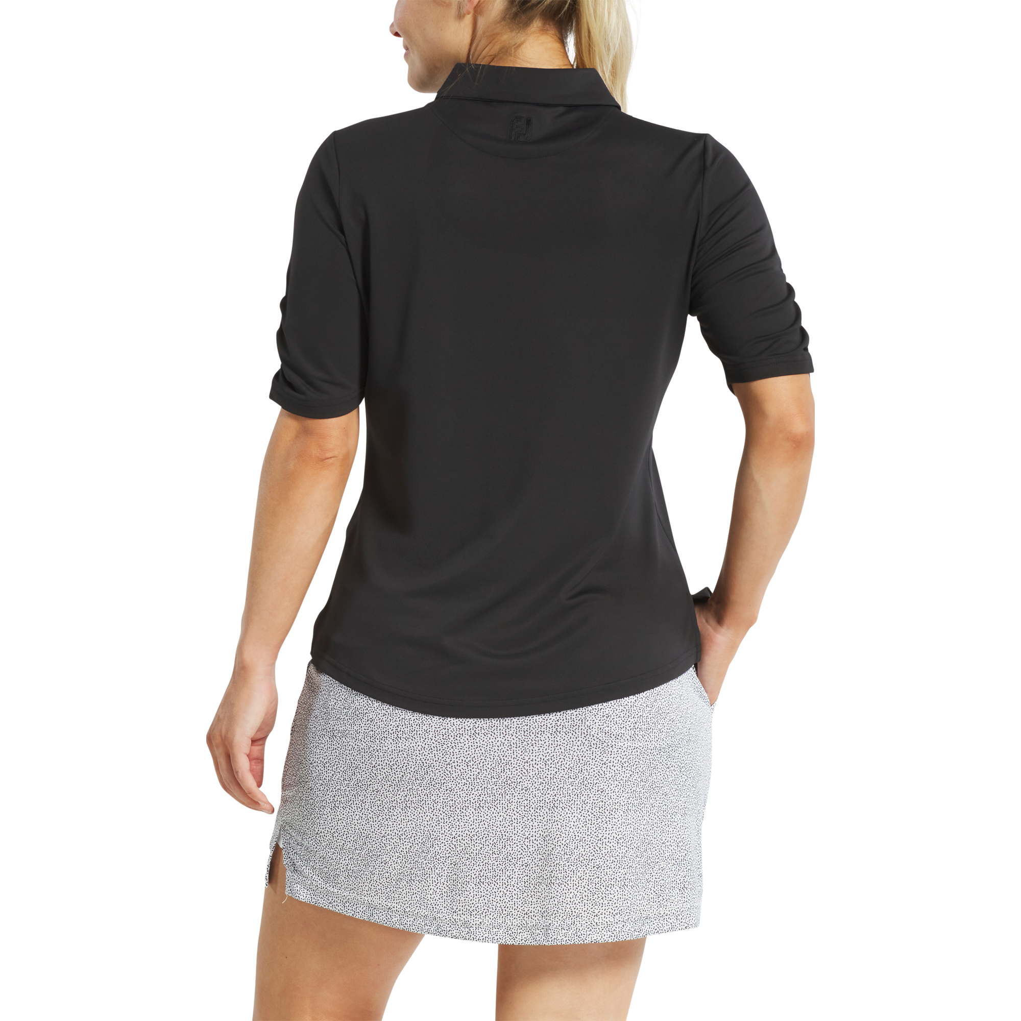 Ruched Half Sleeve Women