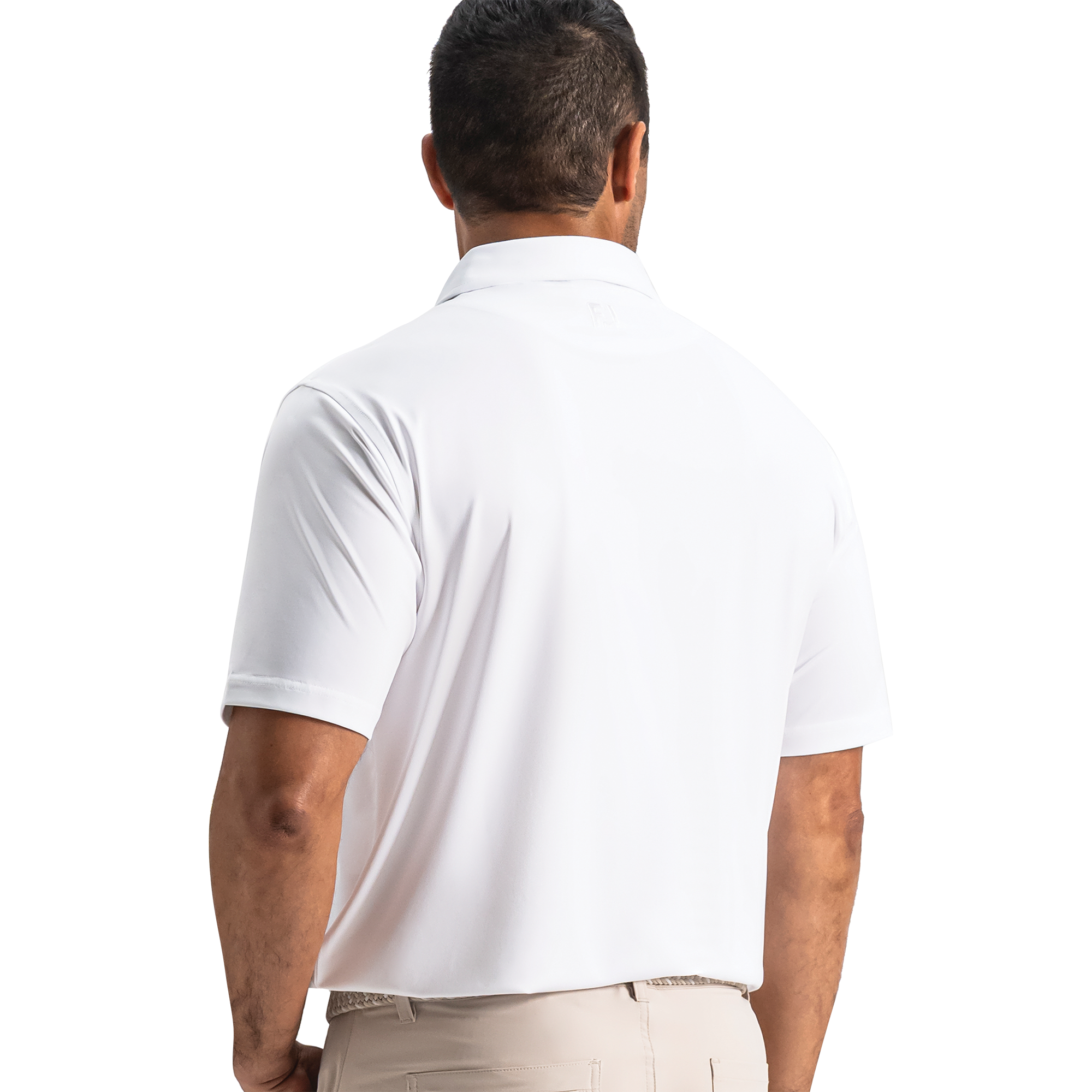Solid Lisle Set On Placket