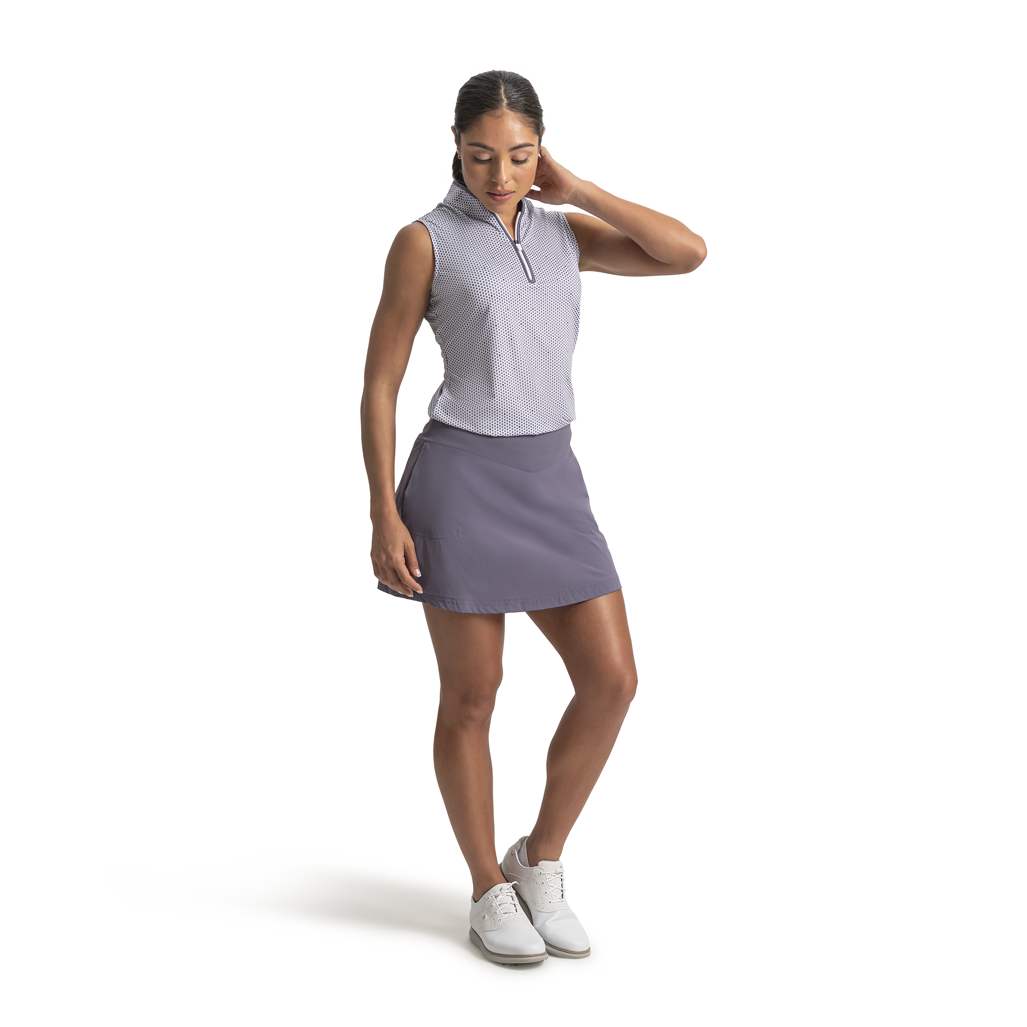 Zip Front Tank Women