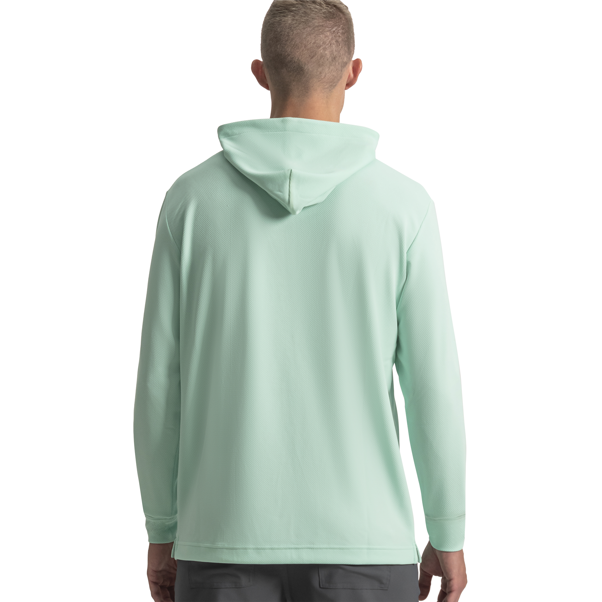 Textured Jacquard Hoodie