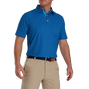 Golf Course Doodle Stretch Pique Self Collar