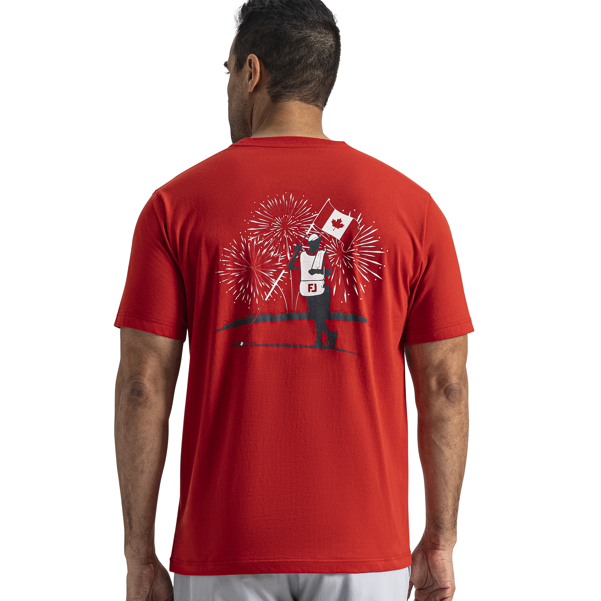 Canada Fireworks Graphic Tee