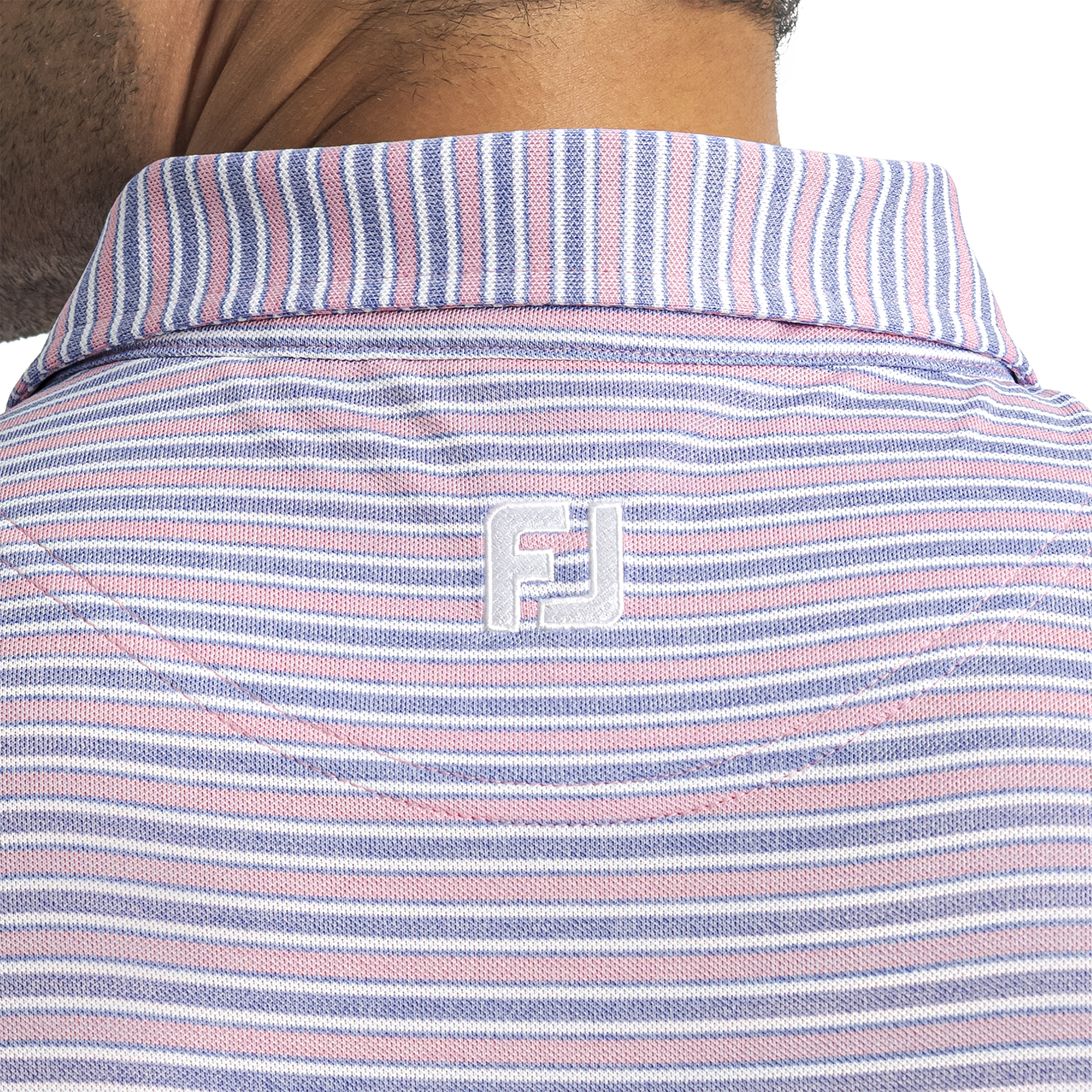 Heather Stripe Pique