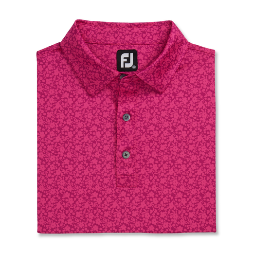 Painted Floral Lisle Self Collar