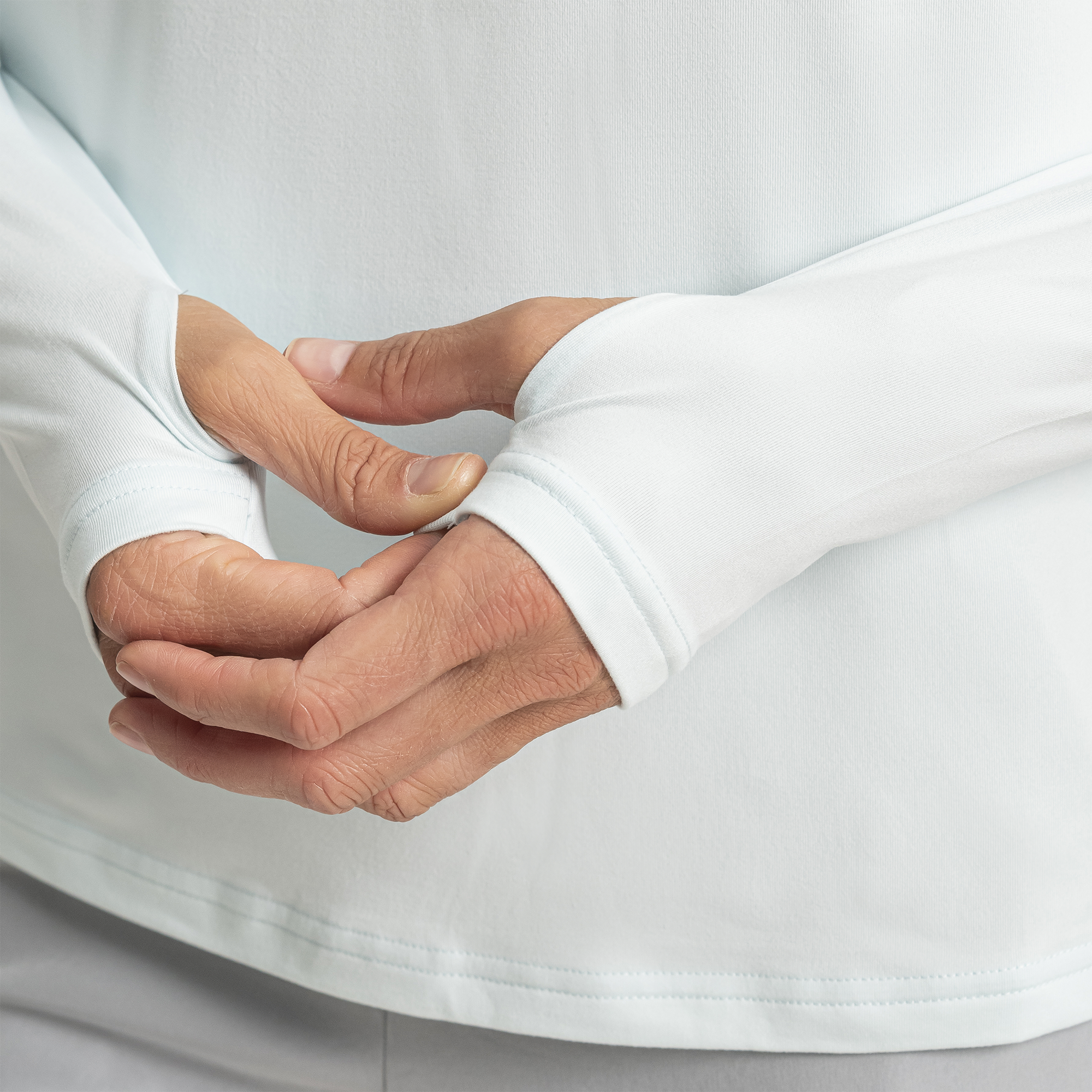 Space Dye Quarter-Zip Mid-Layer Women