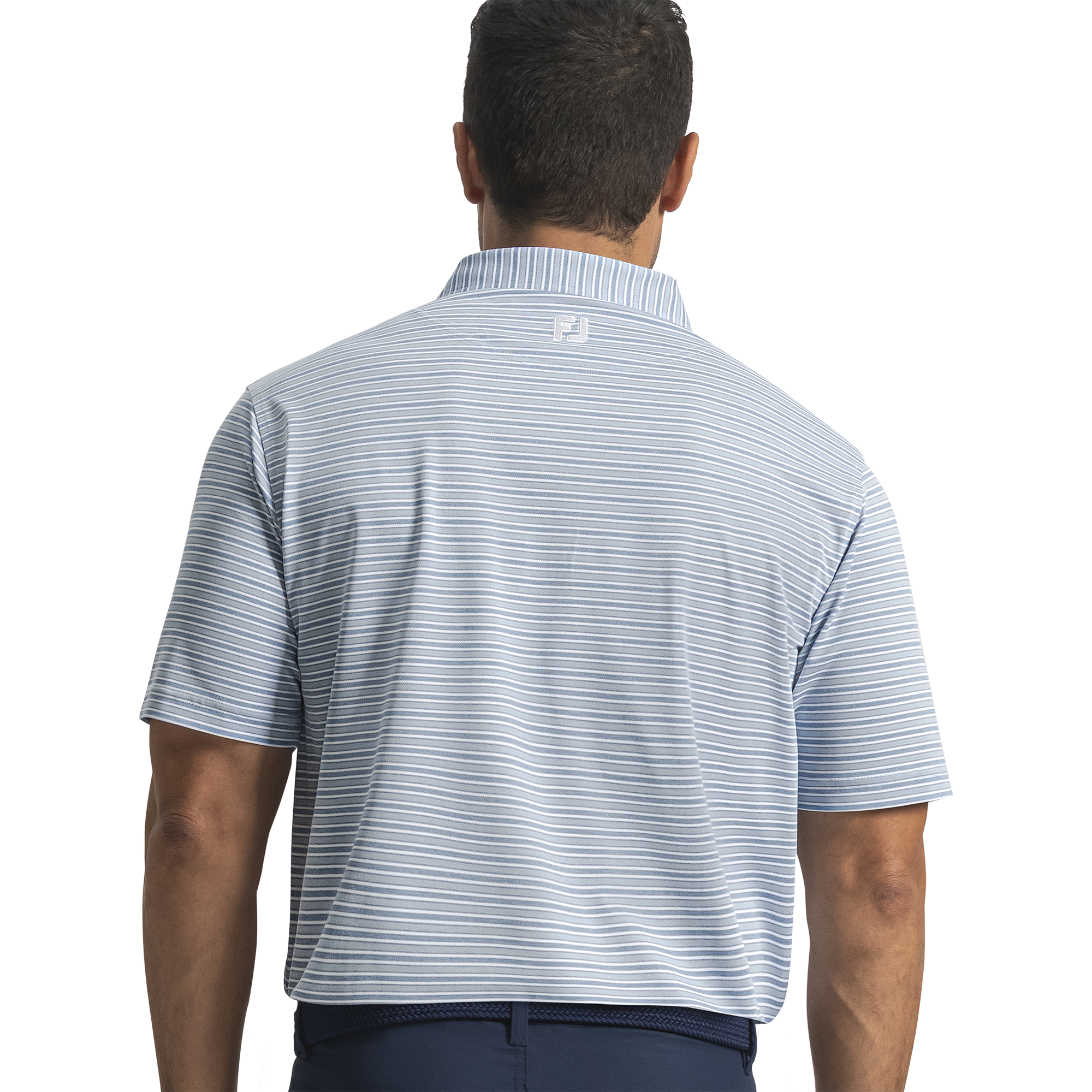 Heather Stripe Pique