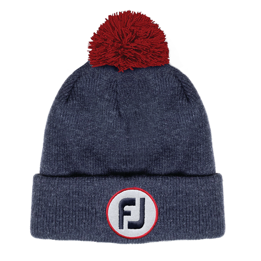 Pom Pom Solid Knit Beanie