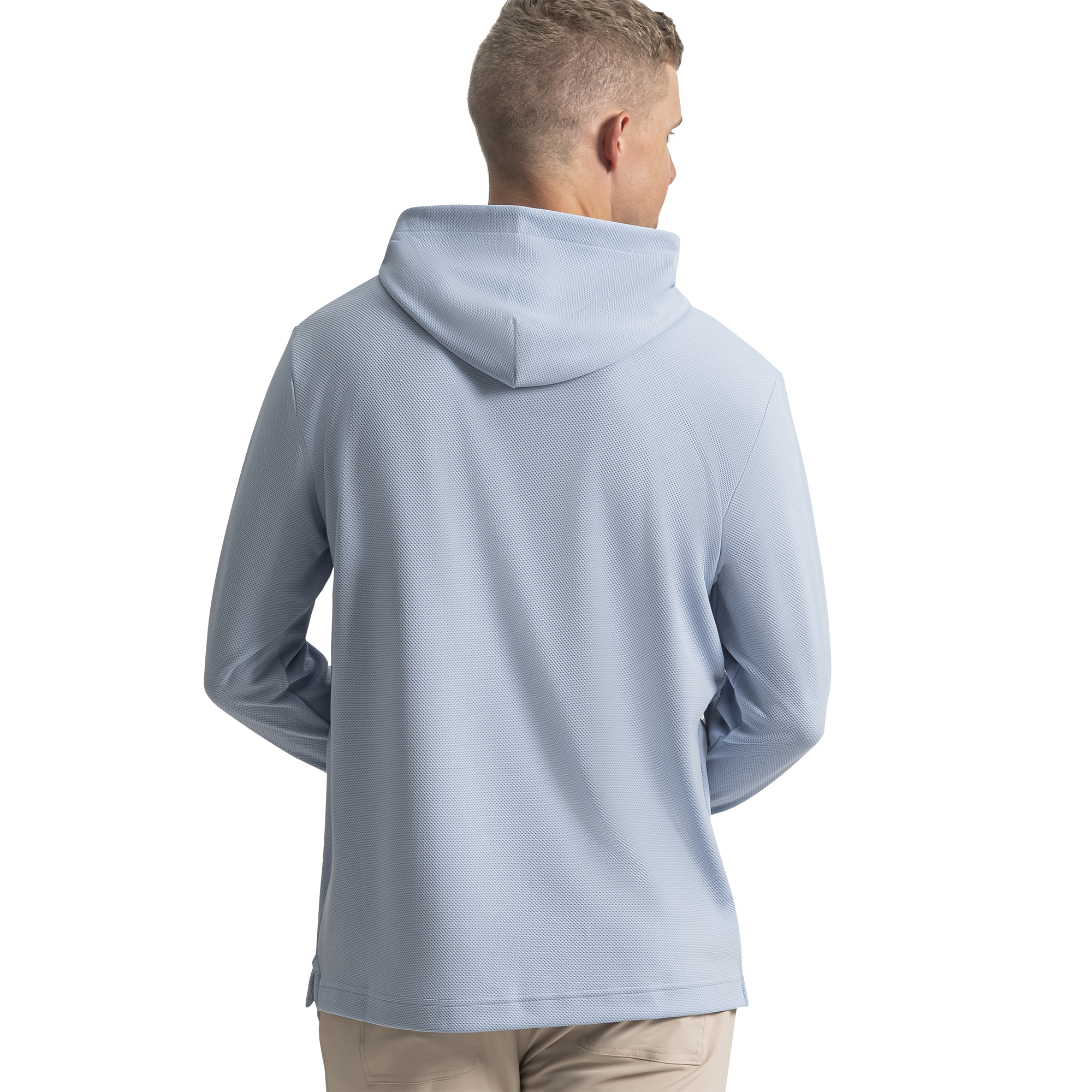 Textured Jacquard Hoodie