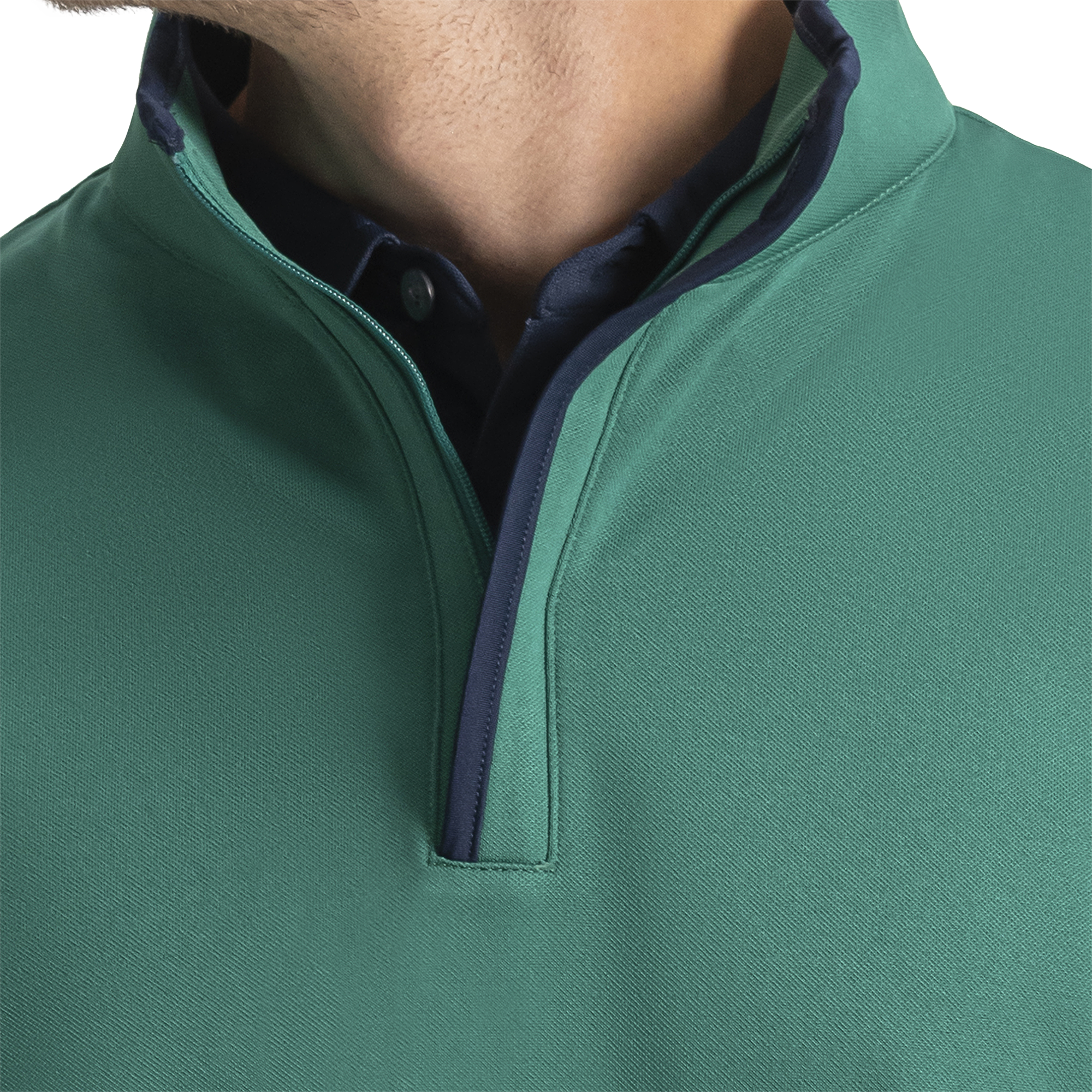 Brushed Back Vest Pique