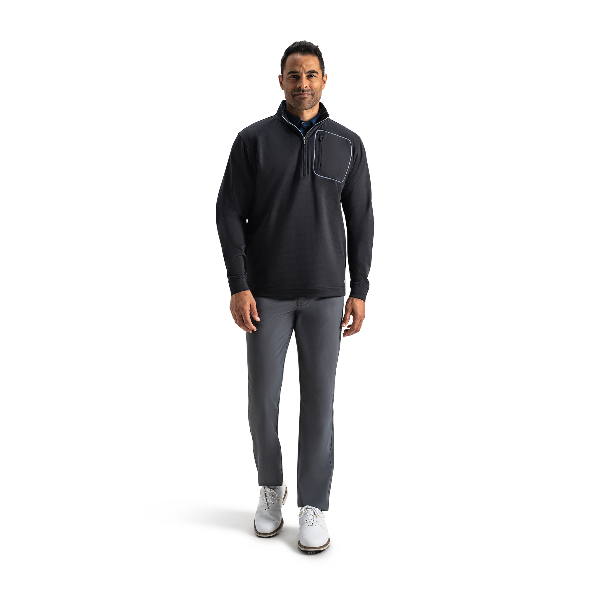 ThermoSeries Textured Half-Zip Pullover