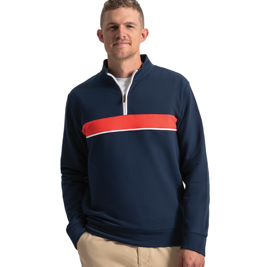 Apr&egrave;s Tee Fleece Knit Quarter-Zip