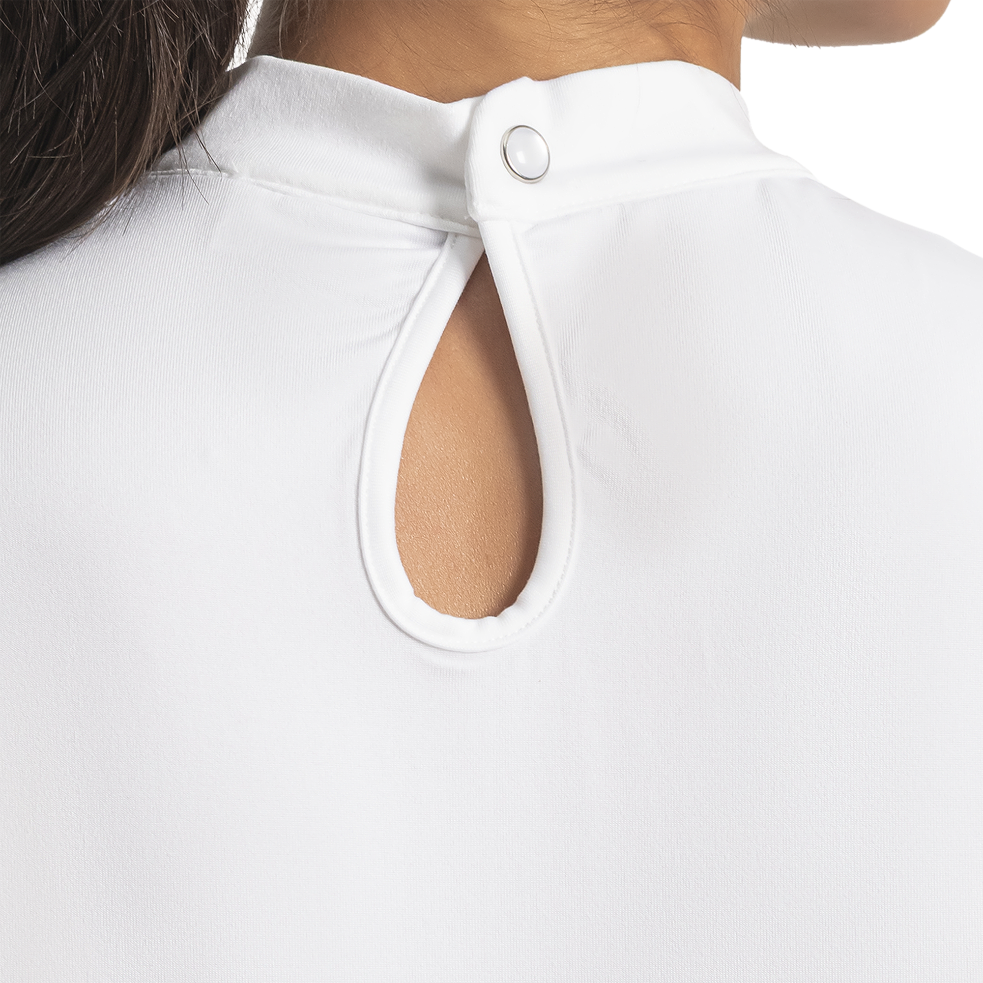 Keyhole Mock Neck Tank Women