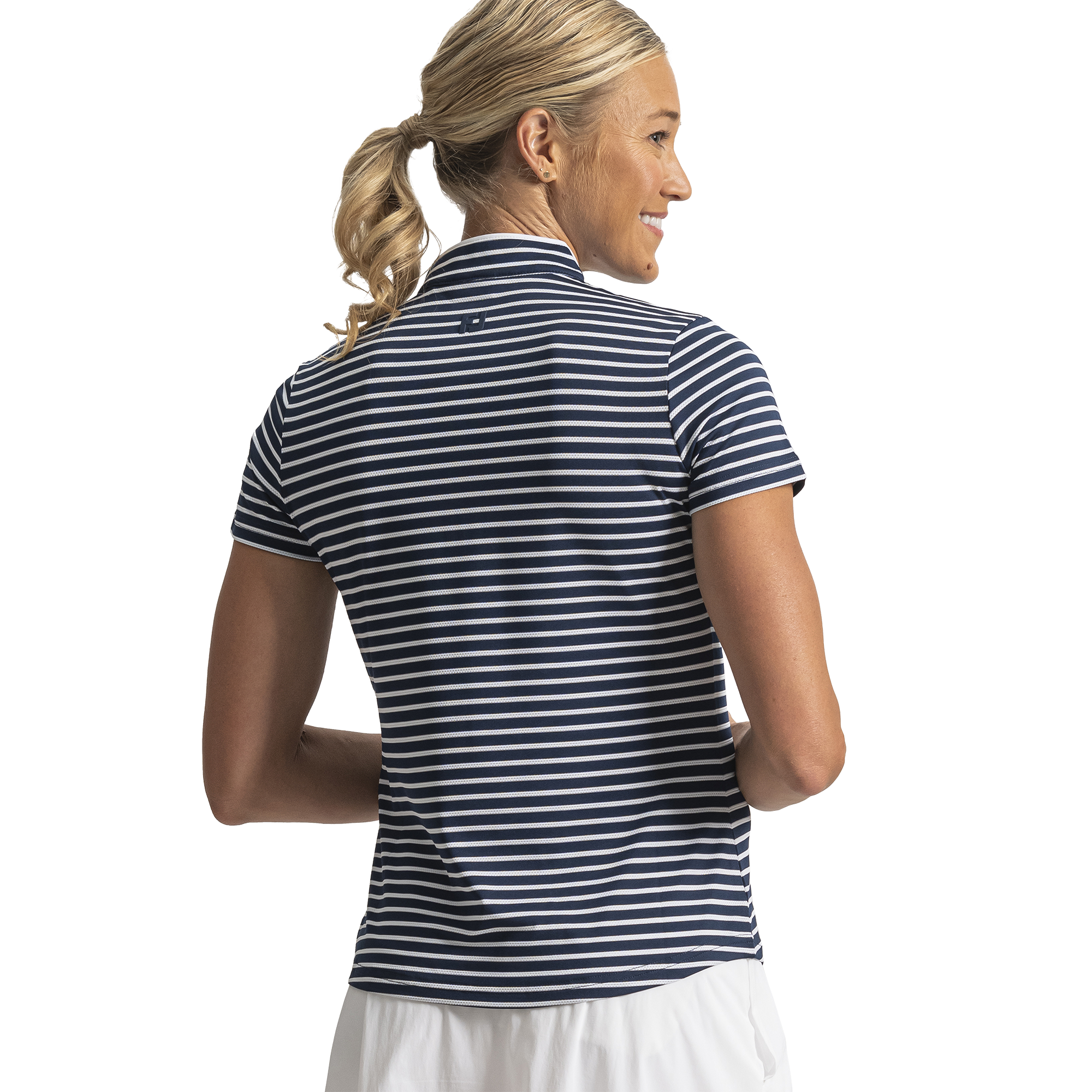 Zip Front Stripe Women