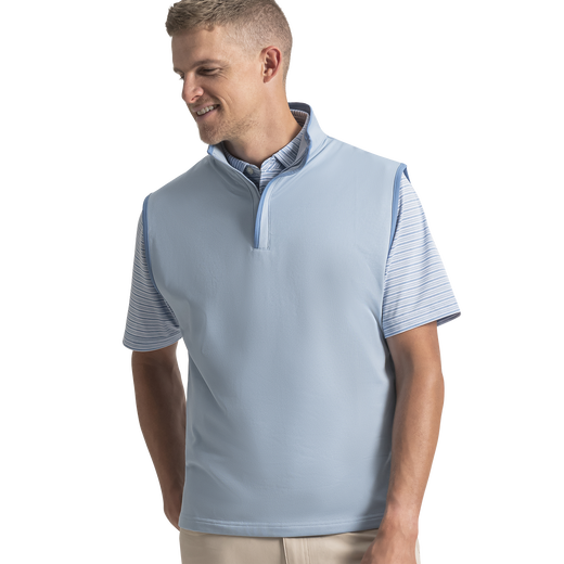 Brushed Back Vest Pique