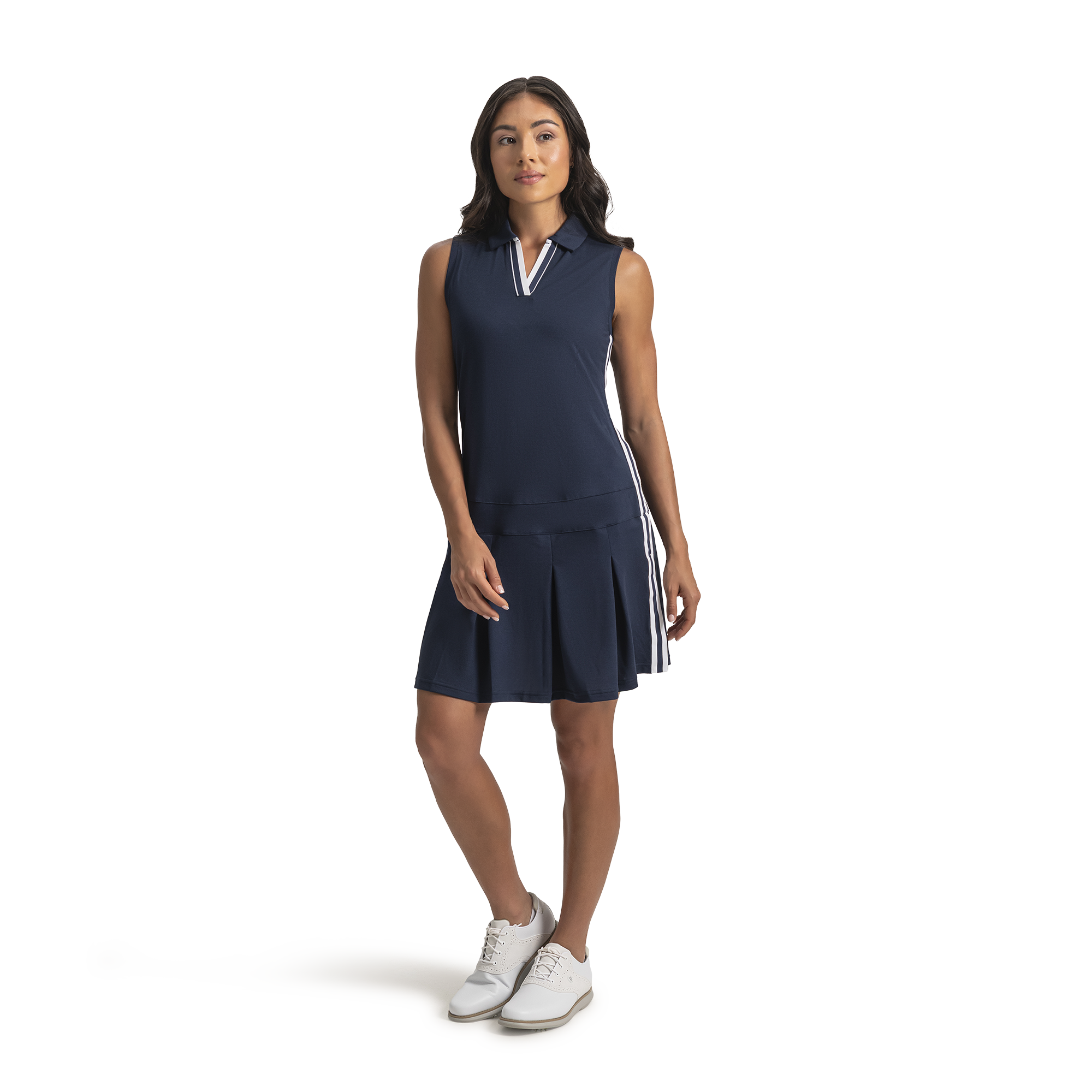 Pleated Dress Women