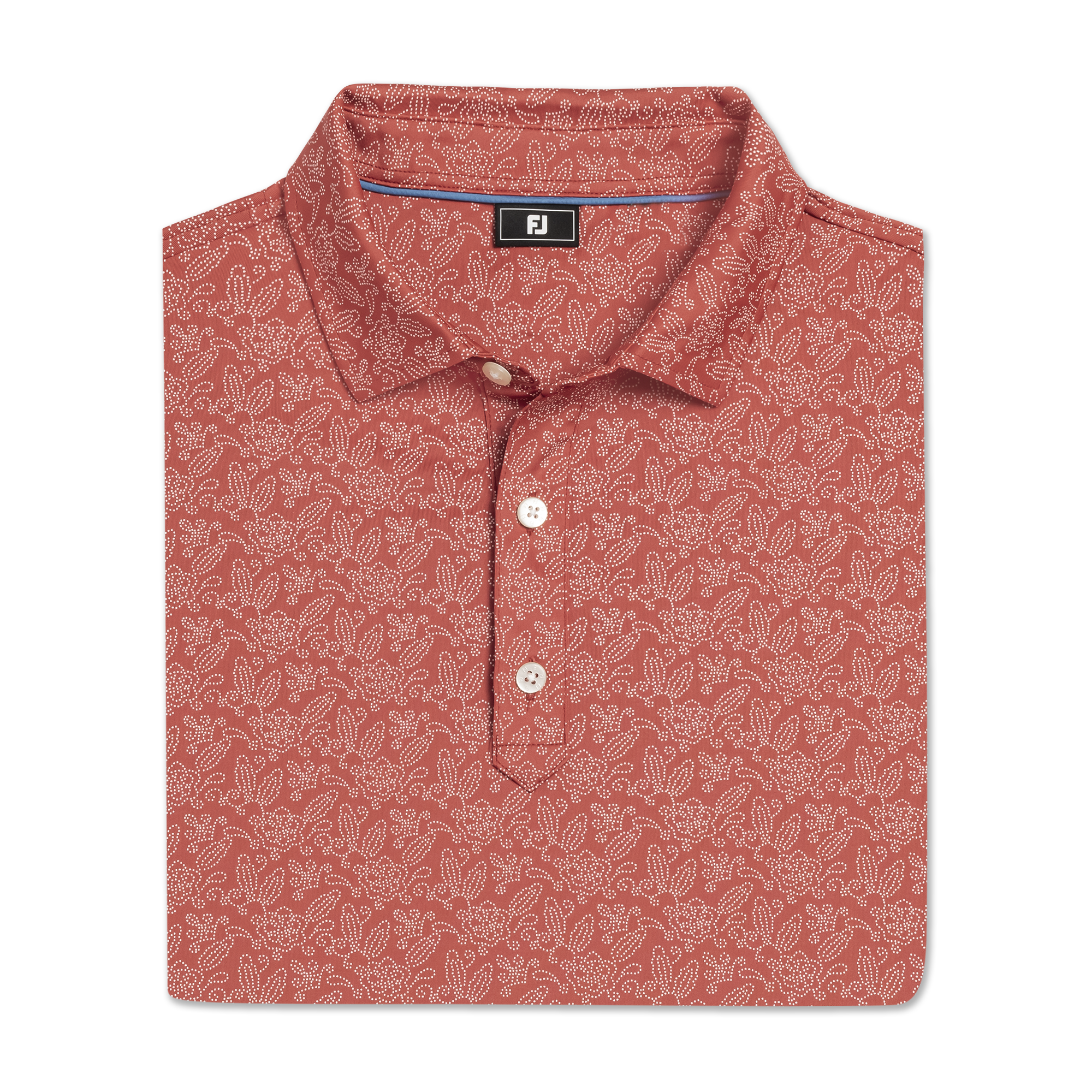 Wingtip Floral Lisle