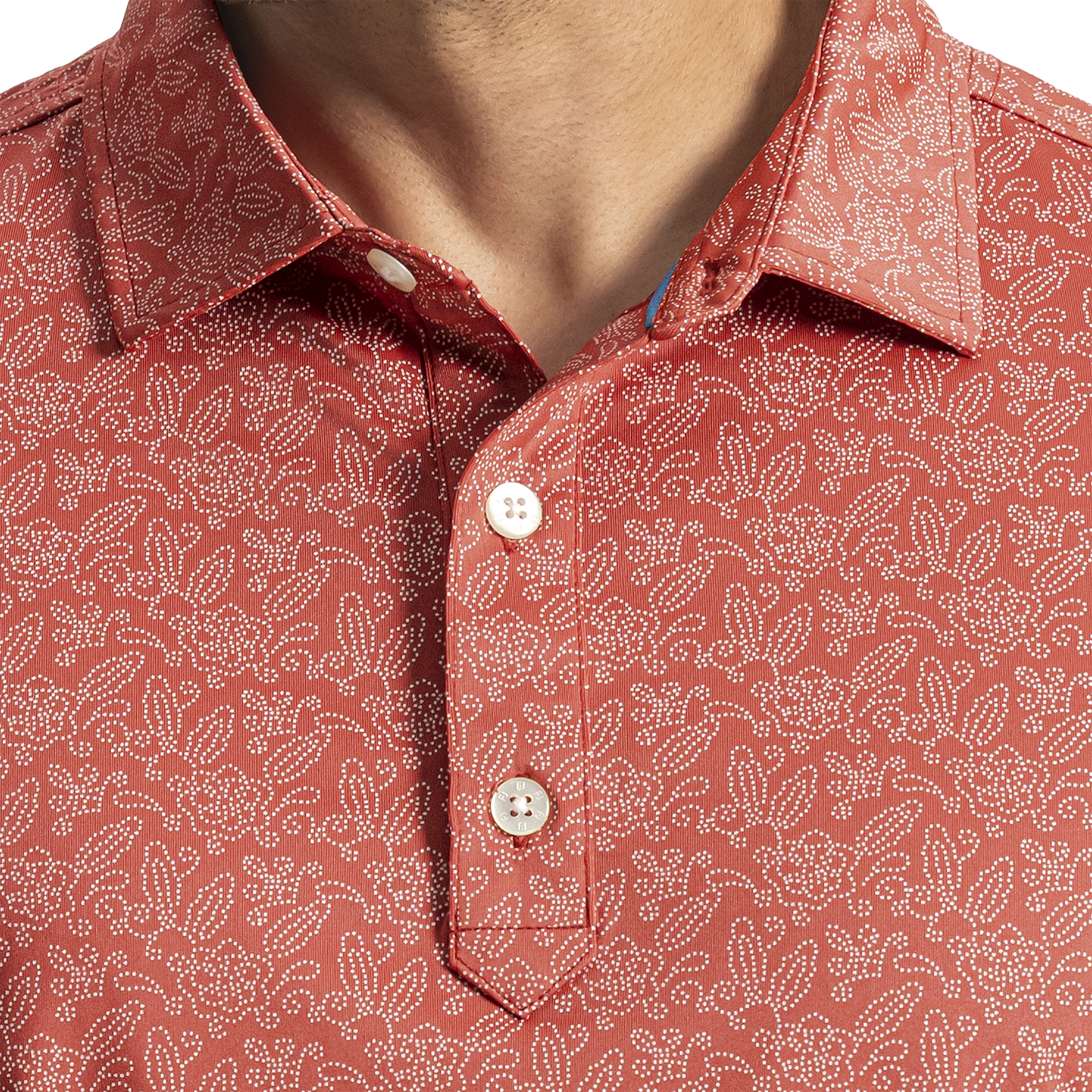 Wingtip Floral Lisle