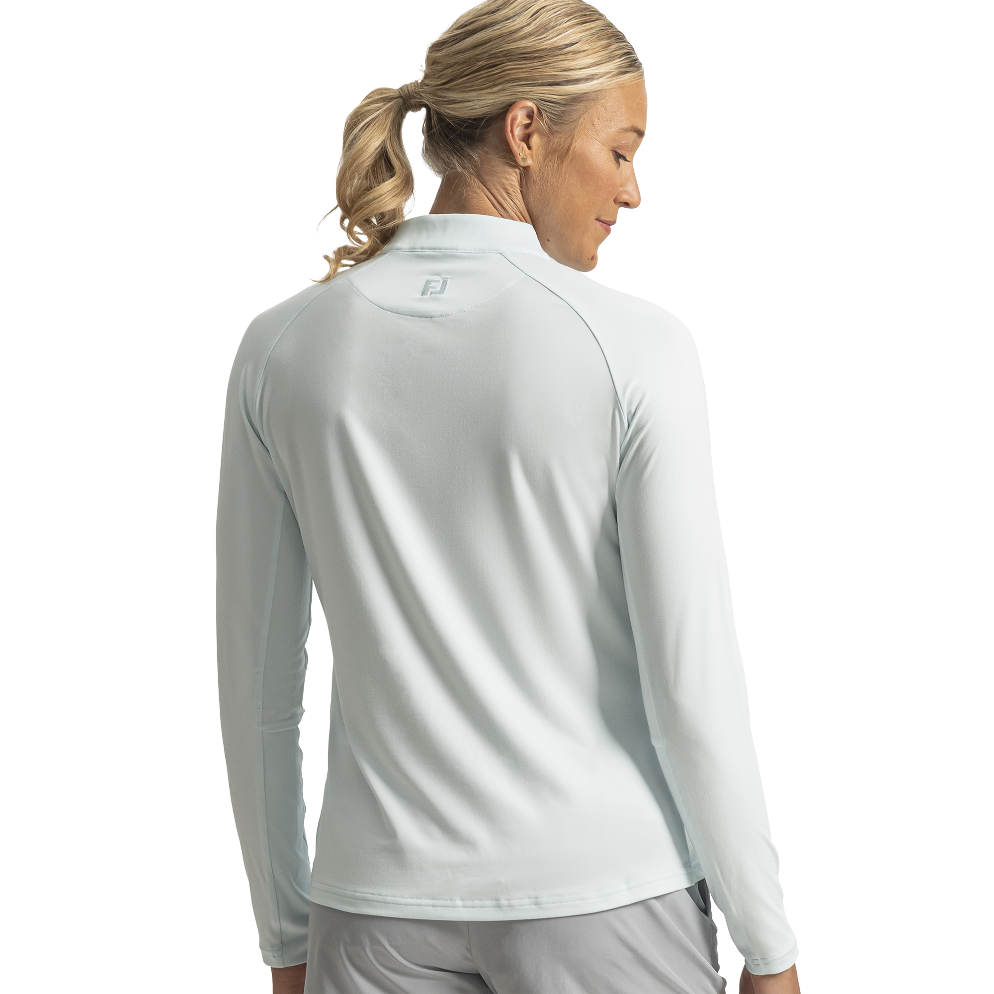 Space Dye Quarter-Zip Mid-Layer Women