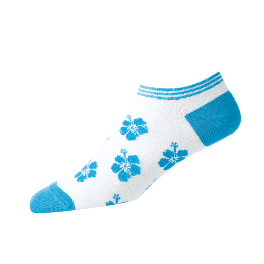 ComfortSof Low Cut Hibiscus Print Women