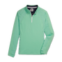 Quarter-Zip Rib Block Midlayer