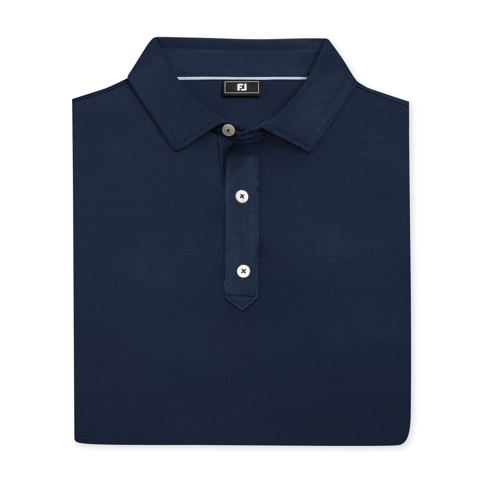 Solid Lisle Set On Placket