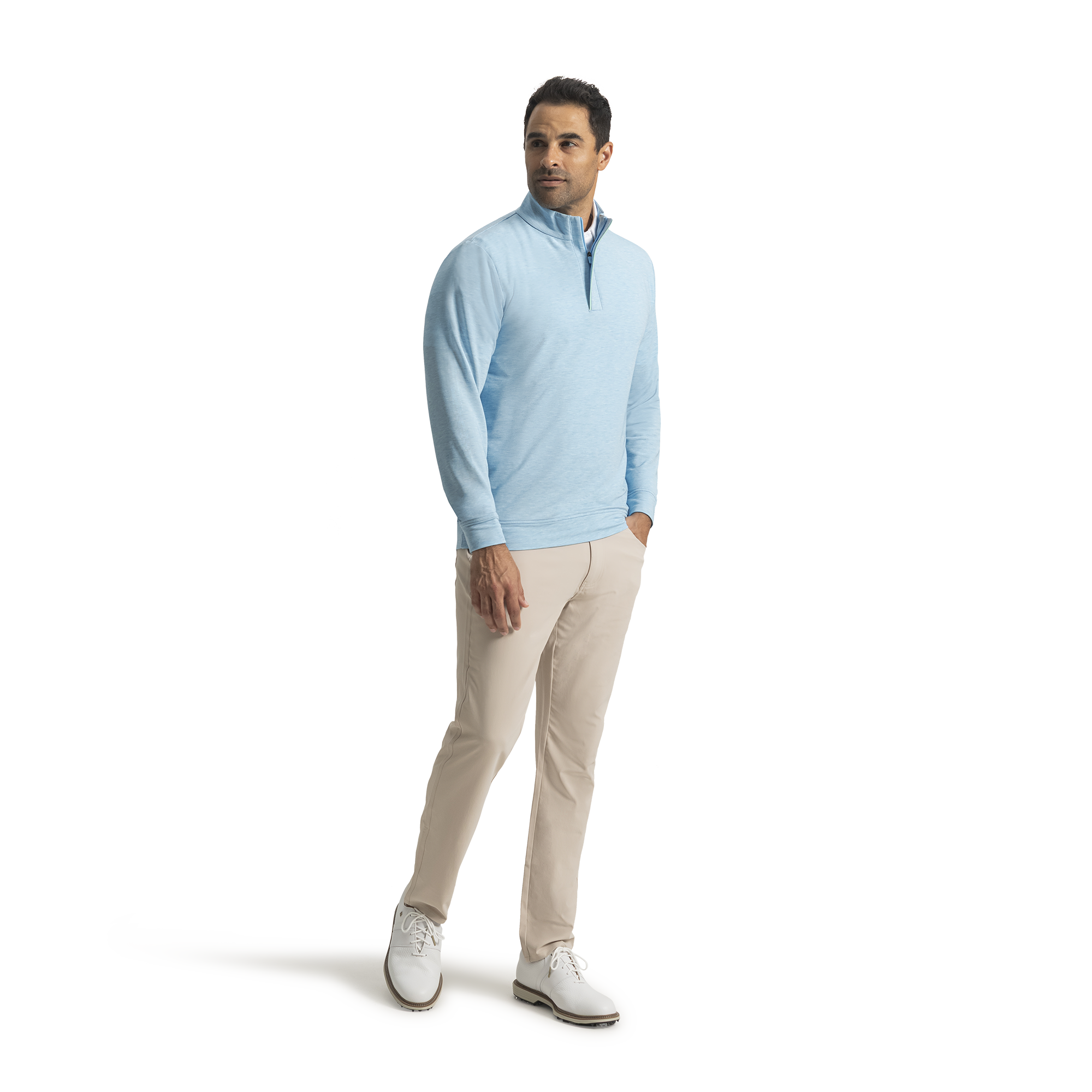 Hidden Placket Mid-Layer