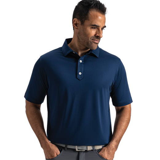 Solid Lisle Set On Placket