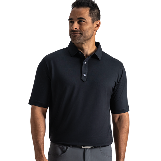 Solid Lisle Set On Placket