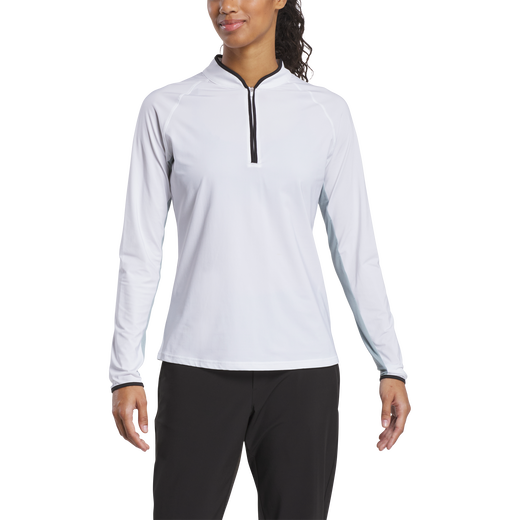 Quarter-Zip Long Sleeve Sun Protection Women-Previous Season Style