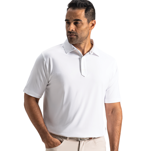 Solid Lisle Set On Placket