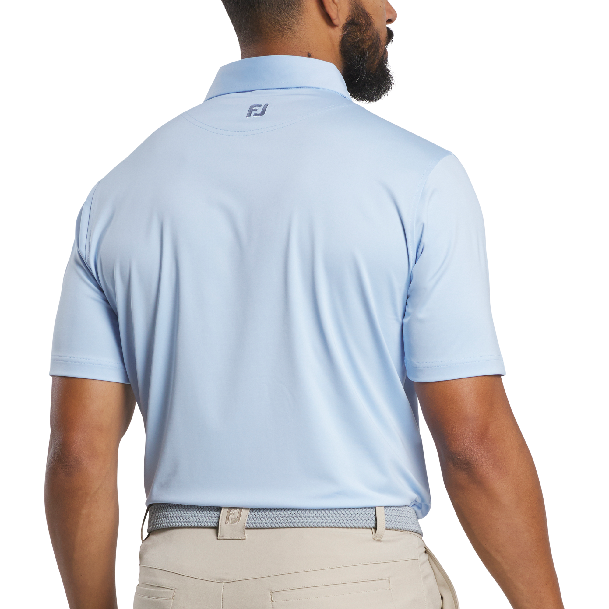 Solid Lisle Set On Placket