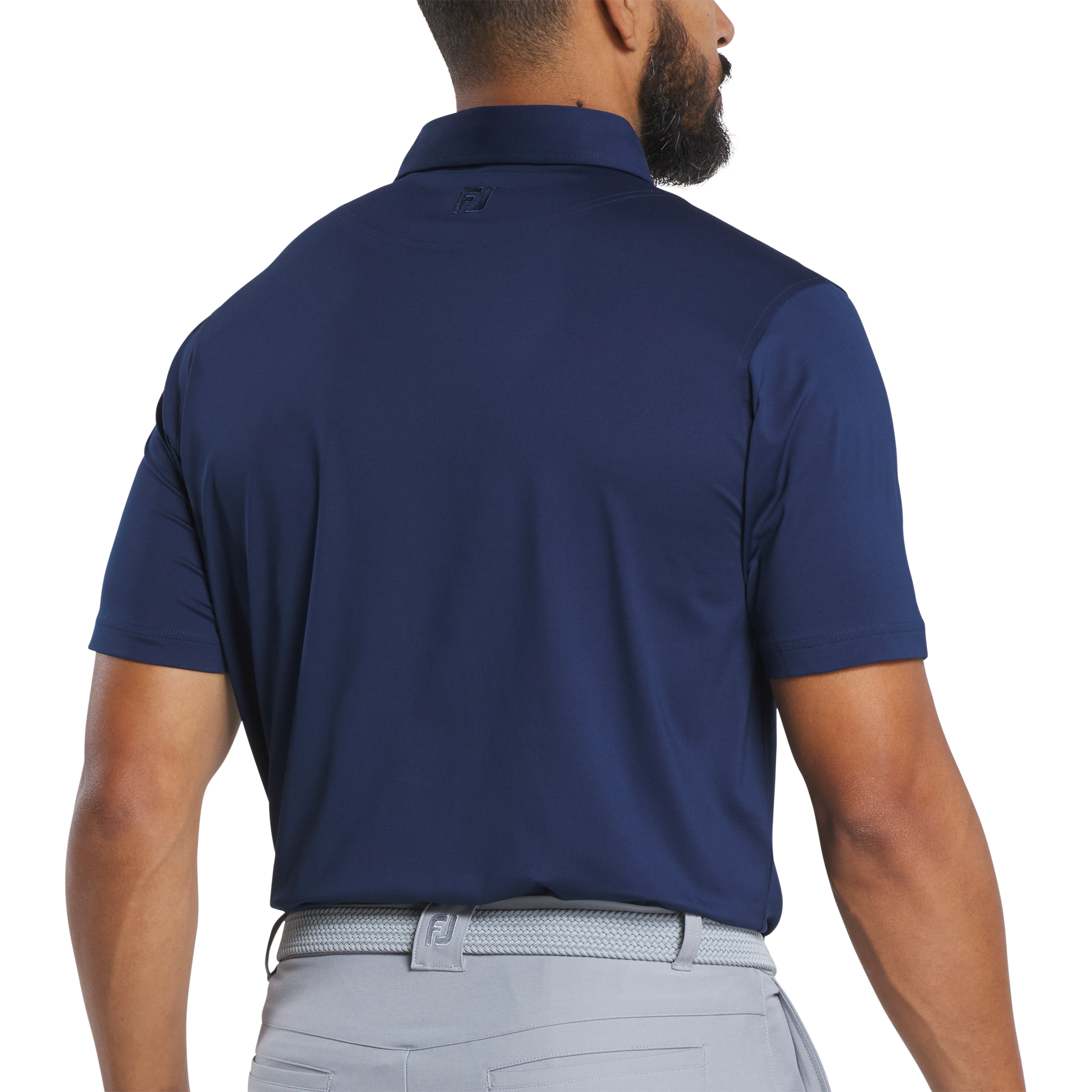 Solid Lisle Set On Placket