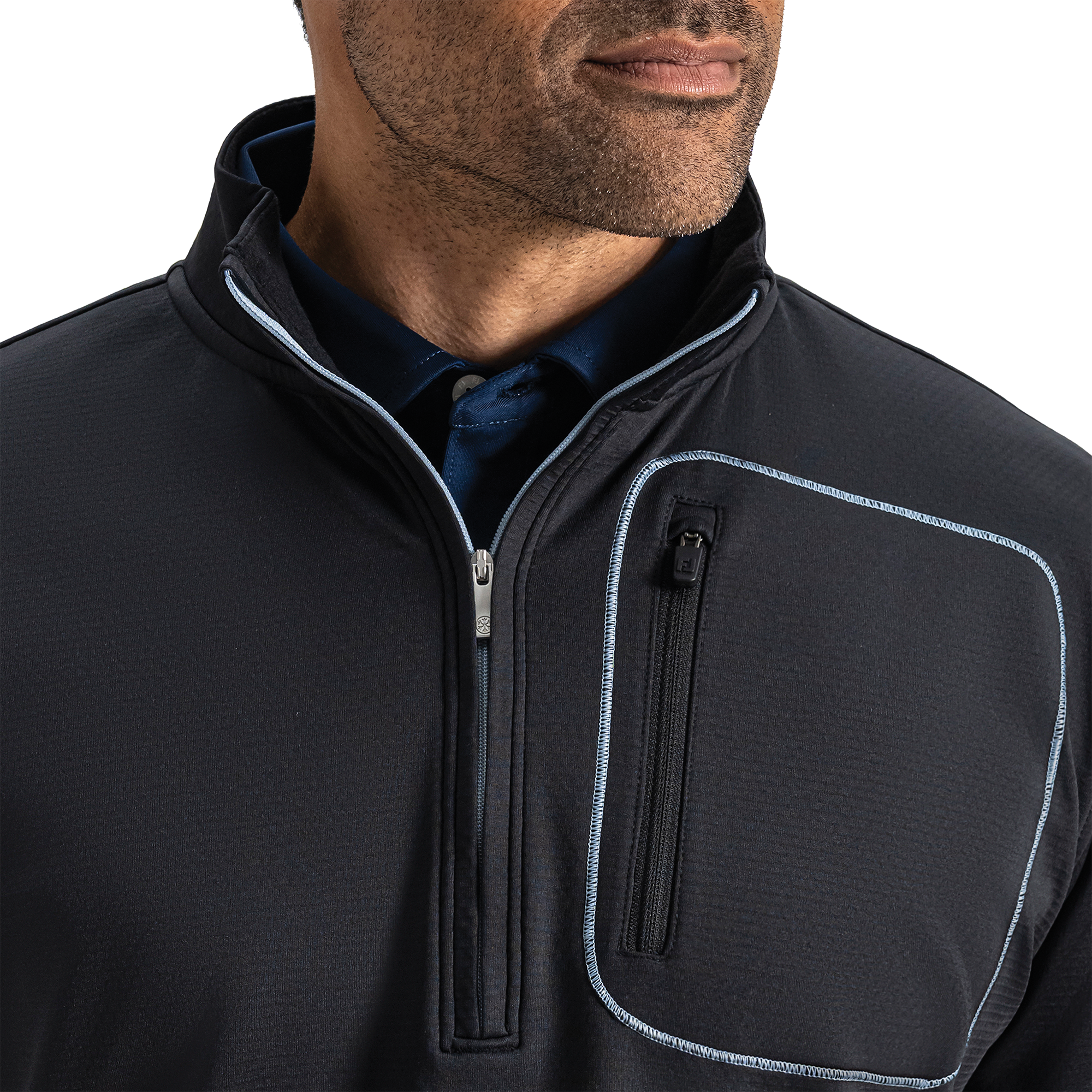 ThermoSeries Textured Half-Zip Pullover