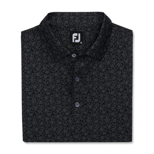 Painted Floral Lisle Self Collar