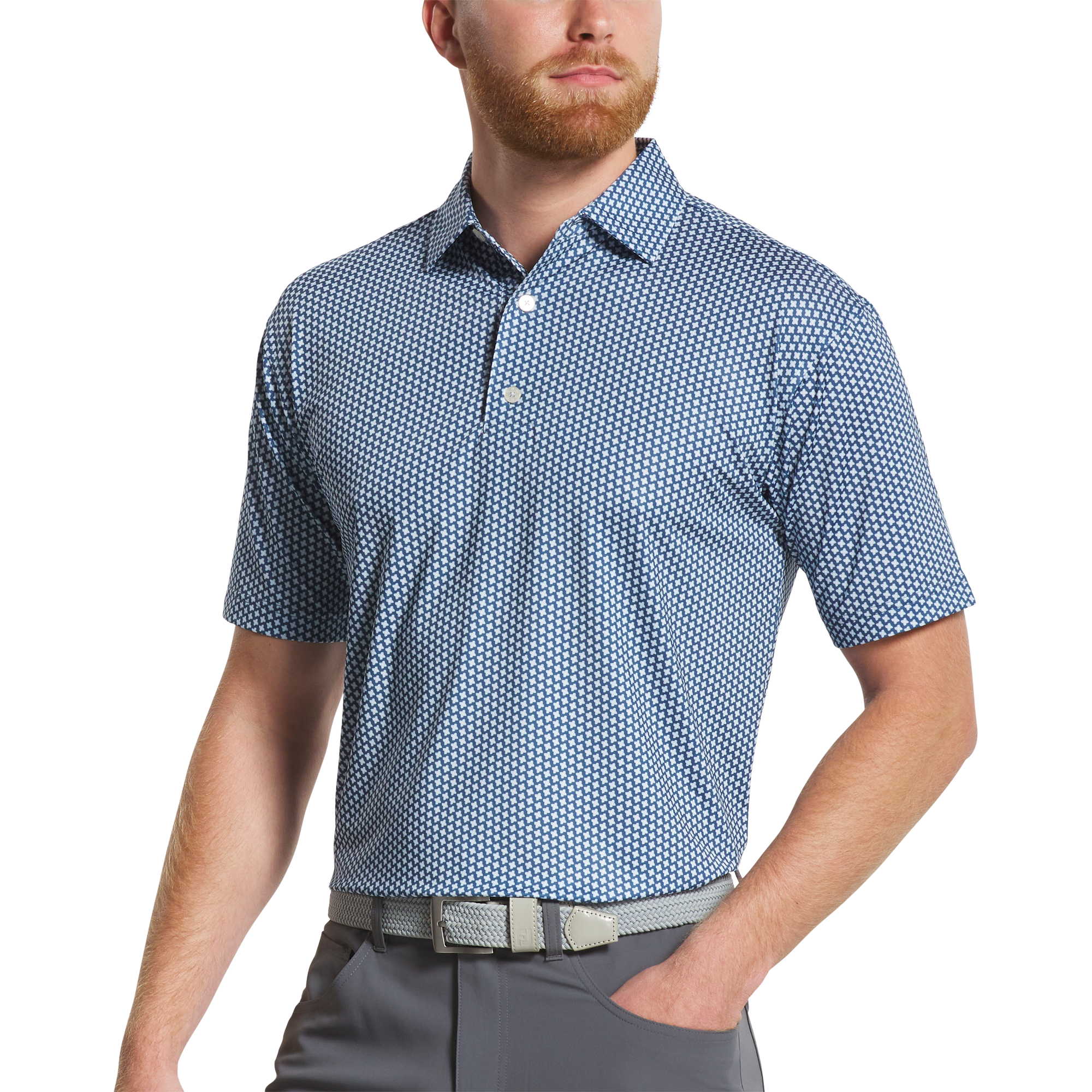 Houndstooth Geo Lisle