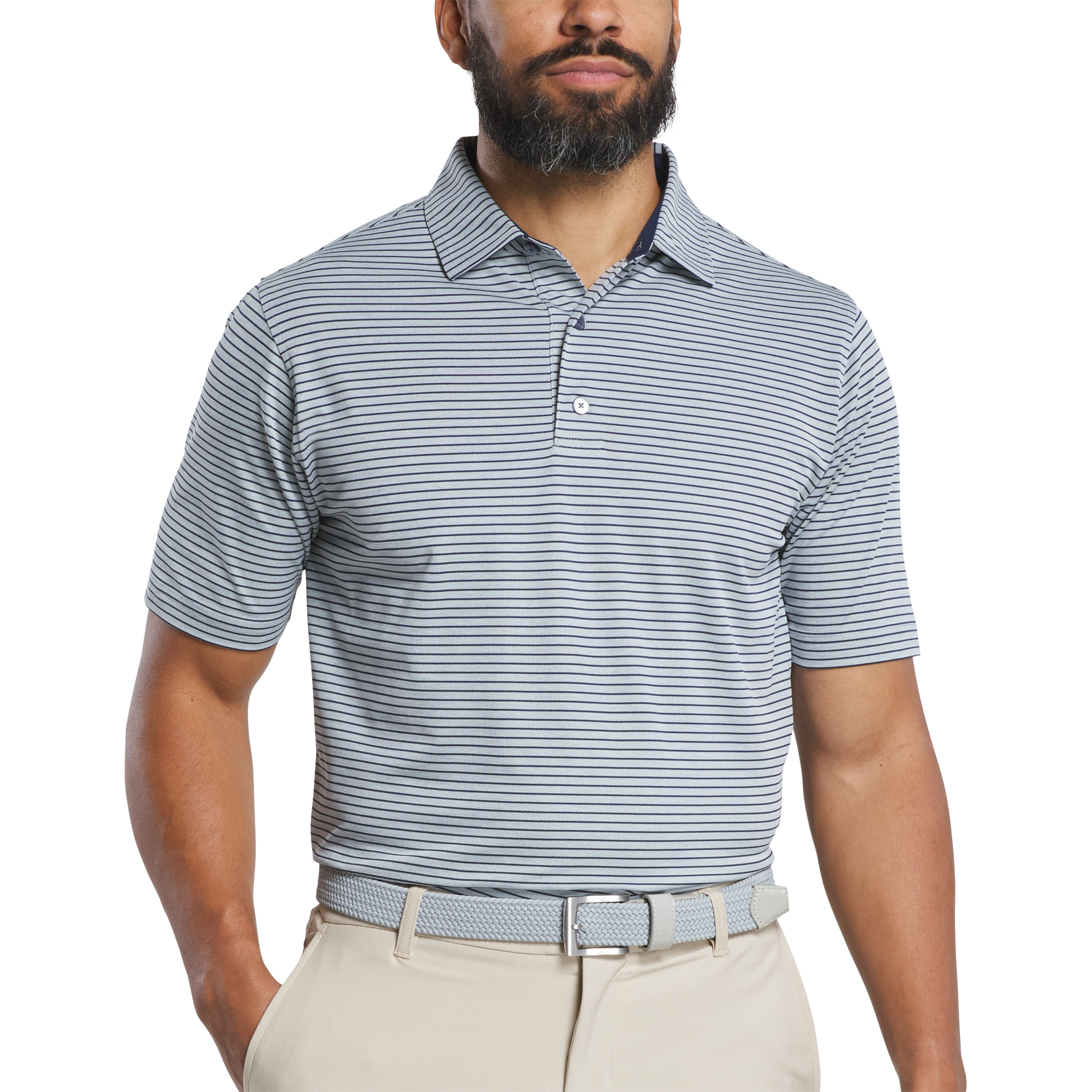 Hickory Stripe Pique