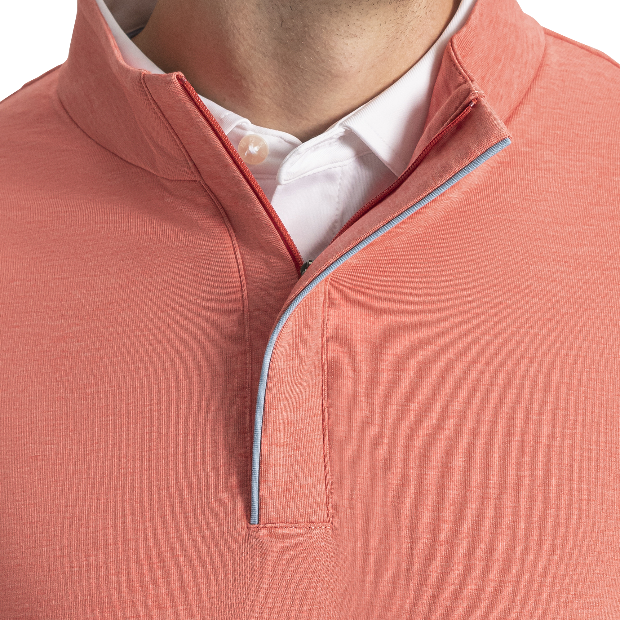 Hidden Placket Mid-Layer