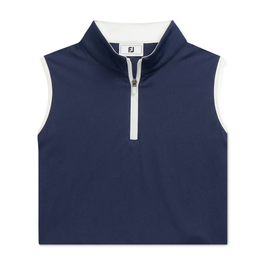 Sleeveless Quarter-Zip Junior Girl