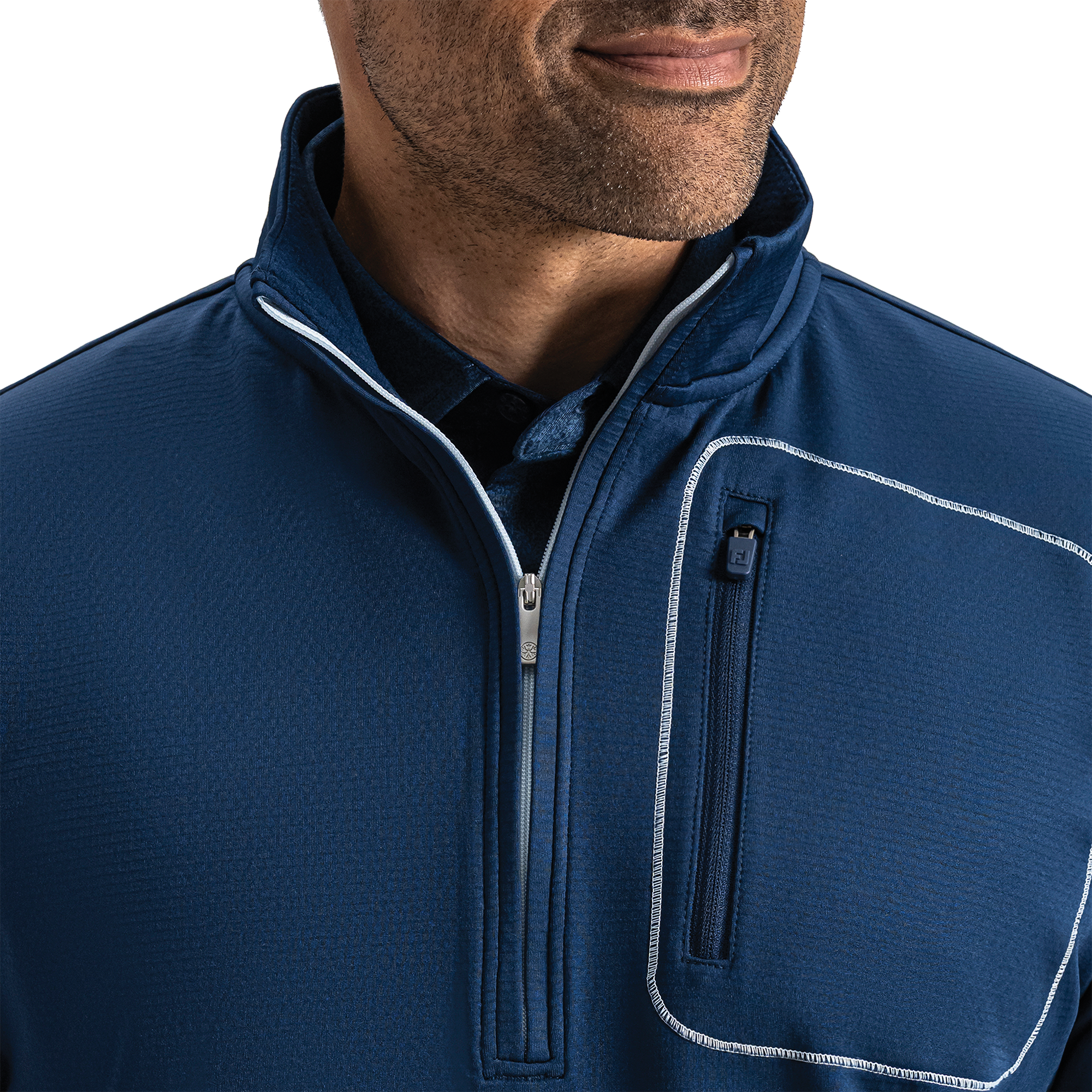 ThermoSeries Textured Half-Zip Pullover