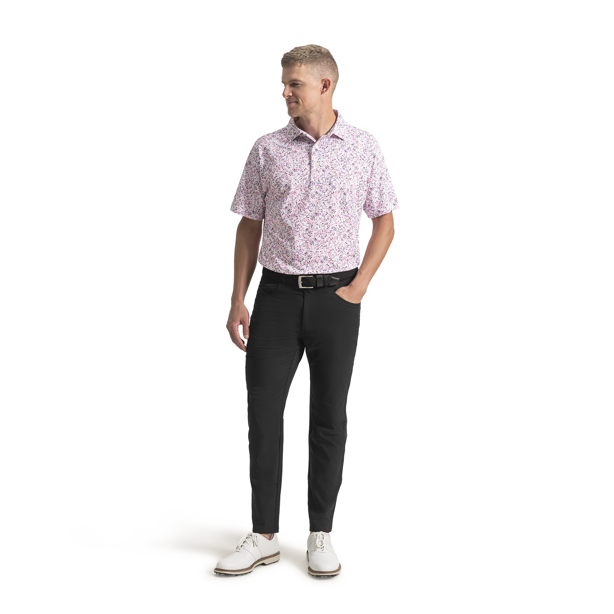 Watercolor Floral Pique