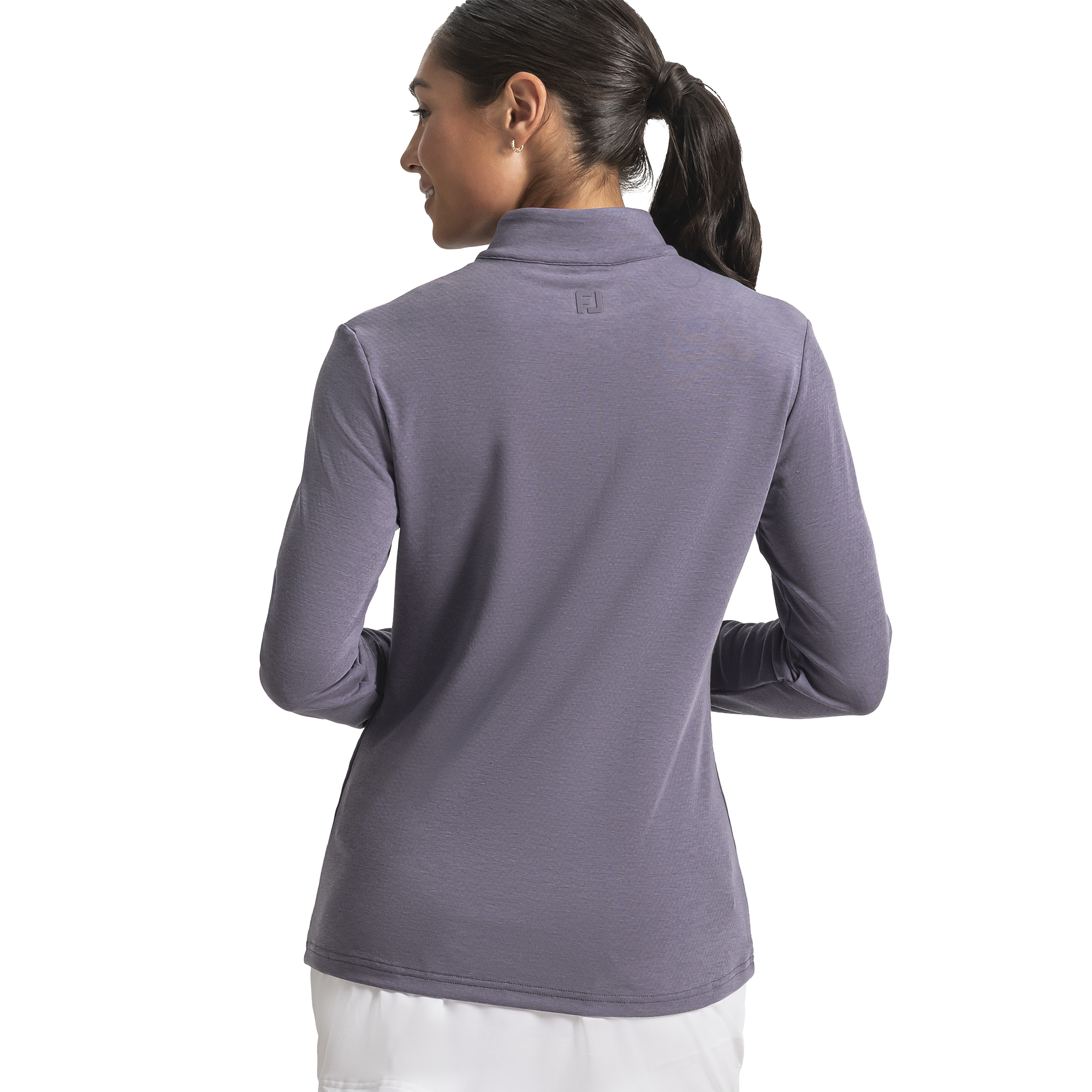 Quarter-Zip Blade Collar Mid-Layer Women