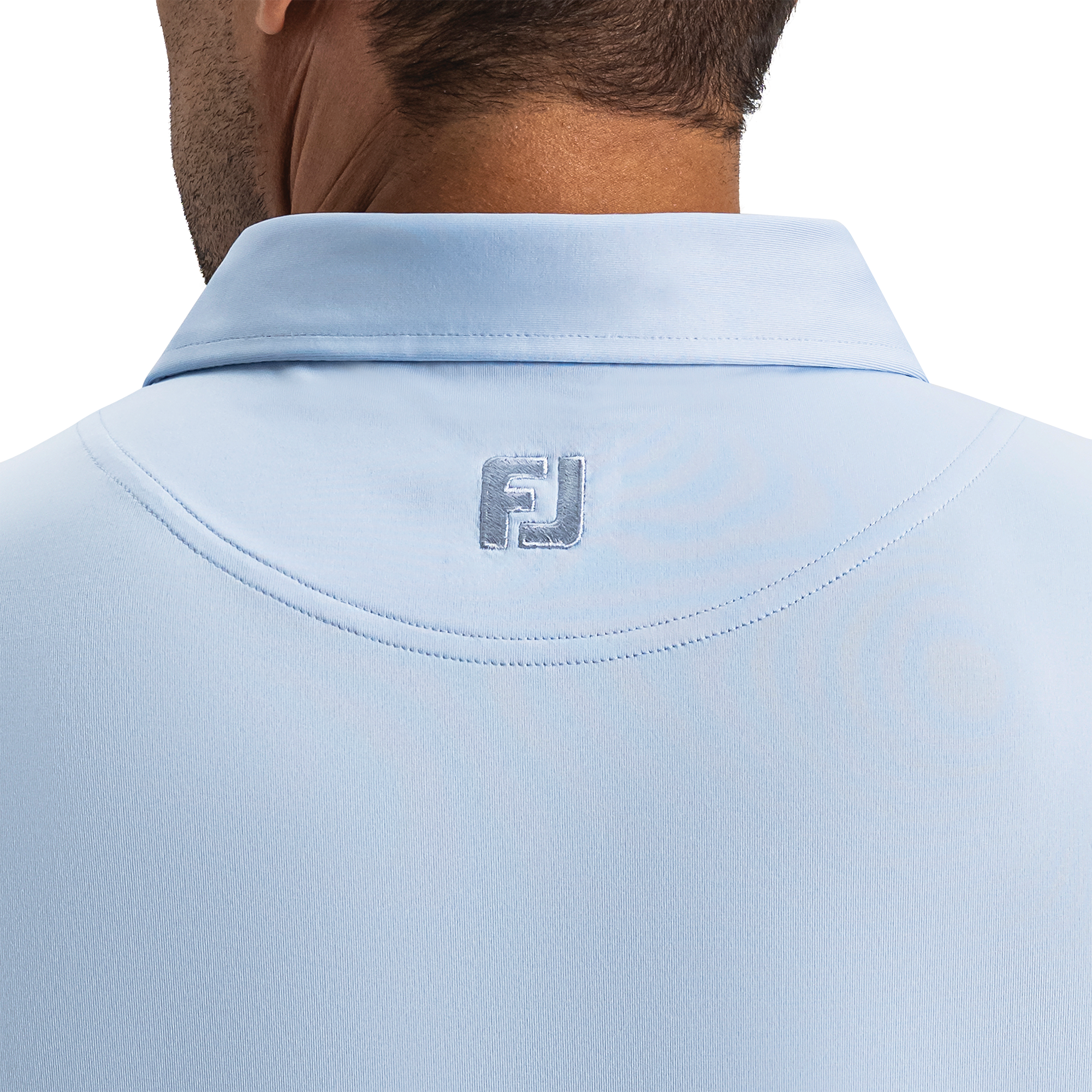 Solid Lisle Set On Placket