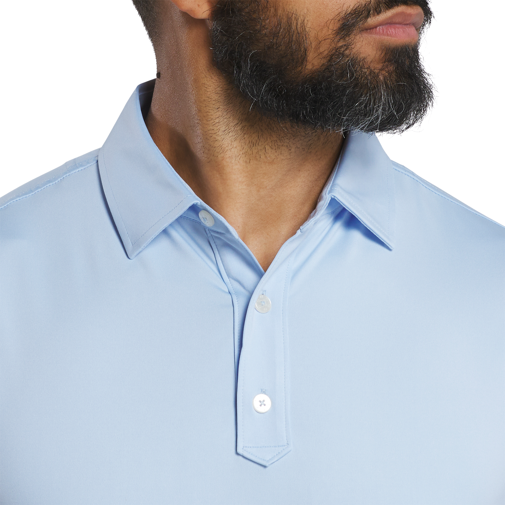 Solid Lisle Set On Placket