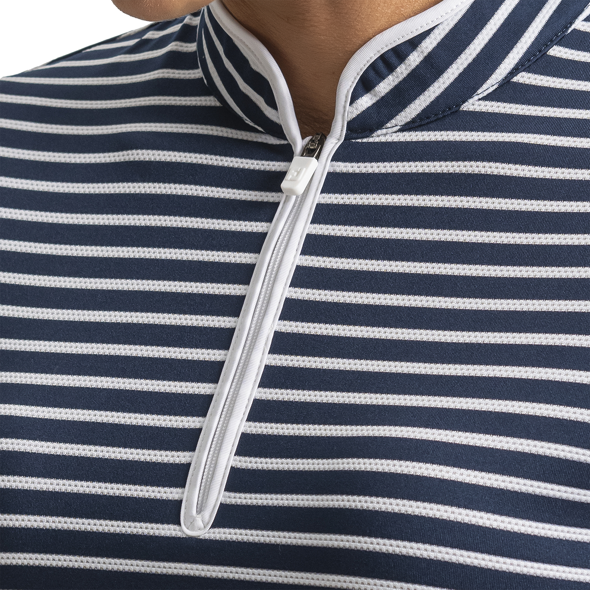 Zip Front Stripe Women